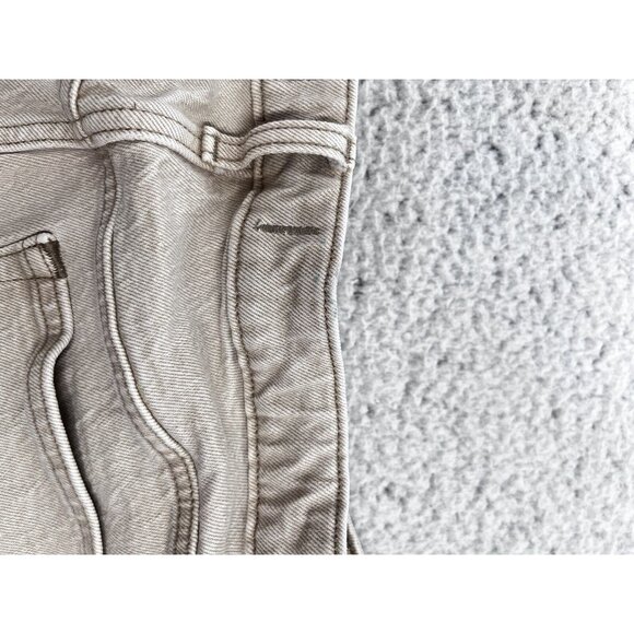 Abercrombie & Fitch Womens 33/16L Tan/Gray The 90s Relaxed Jean Hi-Rise - Picture 10 of 12